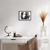 Gerahmtes Poster - Schwarzer Rahmen - Schmuck Dame Kleid Produktbild-Vorschau 6
