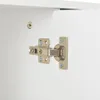 vidaXL Kredens biały wysoki połysk 107 x 35 x 76 cm Podgląd zdjęcia produktu 7