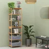 Bücherregal Vicco Novaro Bambus 48.3 x 166.5 cm mit 7 Produktbild-Vorschau 3