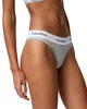 Calvin Klein dames string, grijs (grijs heather), maat M Productafbeelding-voorbeeld 2