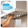 AEG Filtre à graisse métallique 300x253x8mm 4055081220 Voir les images du produit 7