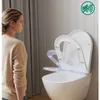CECIPA WC-Sitz D-Form mit Absenkautomatik, Toilettendeckel Produktbild-Vorschau 2