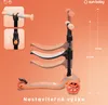 Detská trojkolka 3v1 LED Flash marhuľová Sun Baby scooter Náhľad obrázku produktu 6