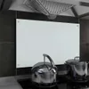 vidaXL Dos de cuisine blanc 80 x 50 cm verre trempé Voir les images du produit 15