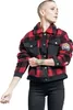 RED by EMP Damen schwarz-rot karierte Lumberjacke im Produktbild-Vorschau 6