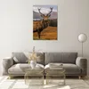 Bilder auf glas - Einteilig - Rehe Wiese Berge - 70x100cm - Produktbild-Vorschau 7
