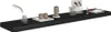 vidaXL Schweberegale 2 Stk. Schwarz 120x23,5x3,8 cm MDF Produktbild-Vorschau 10