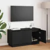 vidaXL Mobile TV a giorno, 100 x 38 x 49 cm, nero, effetto Anteprima dell’immagine prodotto 2