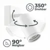 MasterLED applique GU10 - bianco opaco - lampada da lettura Anteprima dell’immagine prodotto 3