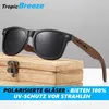 Okulary przeciwsłoneczne TropicBreeze Walnut Wood Mężczyźni Podgląd zdjęcia produktu 4