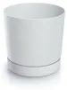 Prosperplast s.r.o. Vaso da fiori TUBO P 29,2 cm, bianco Anteprima dell’immagine prodotto 2