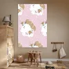 MuchoWow® Poster Einhorn - Rosa - Kinder - Rosa - Mädchen - Produktbild-Vorschau 6