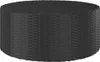 vidaXL Teetisch Schwarz 68x68x30 cm Poly Rattan -  Produktbild-Vorschau 2