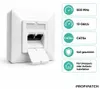 ProfiPatch Netzwerkdose Datendose Aufputz und Unterputz Produktbild-Vorschau 2