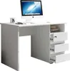Schreibtisch - Weiß - 110 x 65 cm - 1 Ablagefach - 3 Produktbild-Vorschau 6