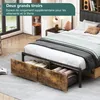 Doppelbett mit Stauraum 140x200cm, USB-Anschluss, Produktbild-Vorschau 2