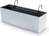 nabbi Plastový balkónový kvetináč DRC600W 58 cm - biela Náhľad obrázku produktu 8