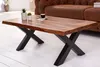 Massiver Baumkanten-Couchtisch AMAZONAS 110cm braun Produktbild-Vorschau 2