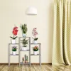 Relaxdays Blumentreppe Holz, Shabby Chic, Innenbereich, Produktbild-Vorschau 5