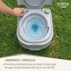 Briebe WC1195G Přenosná kempingová toaleta, 24l chemická Náhled obrázku produktu 6