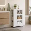 Relaxdays Nischenwagen, HBT: 85 x 18 x 60 cm, schmales Produktbild-Vorschau 2