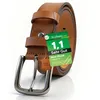 Gürtel Herren 4 cm breit aus Echtleder – Ledergürtel für Produktbild-Vorschau 1