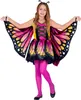 Kinderkostüm Schmetterling – Kleid mit Tutu & Flügeln 128 Produktbild-Vorschau 2