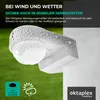 Oktaplex Bewegungsmelder IP65 Infrarotsensor einstellbar Produktbild-Vorschau 5