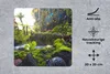 MuchoWow® Mauspad Mousepad Tropischer Wasserfall 20x20 cm - Produktbild-Vorschau 2