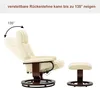 MCombo Recliner Chair Fernsehsessel TV Recliner Sofa Produktbild-Vorschau 4