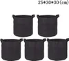 Pflanztasche, 5x 10L Pflanze Wachsende Tasche, Vliesstoff Produktbild-Vorschau 1