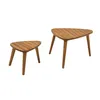 Miliboo - Couchtische aus Massivholz (2er-Set) ELQUI Produktbild-Vorschau 5