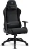 A black gaming chair shown from the front, against a white background. Produktbild-Vorschau