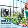 SucceBuy wentylator wyciągowy z żaluzją, 406 mm, wysoka Podgląd zdjęcia produktu 2