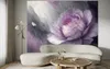 Vlies fototapete Abstrakte Pfingstrose Blume 100x70 cm Produktbild-Vorschau 2