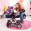 Carrozzina City Neo combi, blu con stelle rosa Anteprima dell’immagine prodotto 14