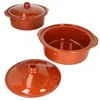 4tlg. Tontopf Set - 2x Tontopf Cocotte 4,5L + 2x Deckel - Produktbild-Vorschau 1