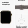 APPLE Watch Series 9 GPS + Cellular 45mm Gold Stainless Produktbild-Vorschau 11