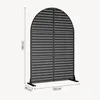 Trennwand ‘Nodepp’ Rundbogenform 180 x 120 cm indoor Produktbild-Vorschau 3