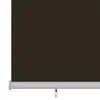 Store roulant d'extérieur 145 (l) x 230 (H) cm marron HDPE Voir les images du produit 4