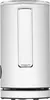 A white electric kettle on a white background. Voir les images du produit