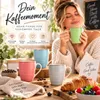 8er Set Kaffeetassen 360 ml – Bunte Keramik Kaffeebecher Produktbild-Vorschau 4