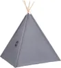 vidaXL Tipi pour enfants avec sac gris peau de pêche Voir les images du produit 4