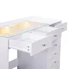 Stolik kosmetyczny VANITII z oświetleniem LED, 8 szuflad, Podgląd zdjęcia produktu 5