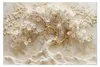 LUMASOUL Leinwand Bilder 120x80 cm, Leinwandbild Blumen Produktbild-Vorschau 2