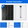360W Solar Set Solarpanel Solarmodul 3X120W 12V Solaranlage Produktbild-Vorschau 3
