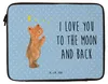 Mr. & Mrs. Panda Laptop Tasche Verliebter Bär 20 x 28 cm - Produktbild-Vorschau 4