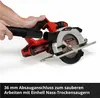 Einhell TE-CS 18/150 Li - Solo 15 cm Schwarz, Rot 4200 Produktbild-Vorschau 16