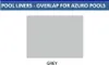 Bazénová vložka Mountfield GREY (0,225 mm) - 3,6 x 1,1 m Náhľad obrázku produktu 2