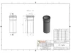 OSTENDORF HTsafe EM-Rohr DN 75 1500mm mit Muffe Produktbild-Vorschau 2